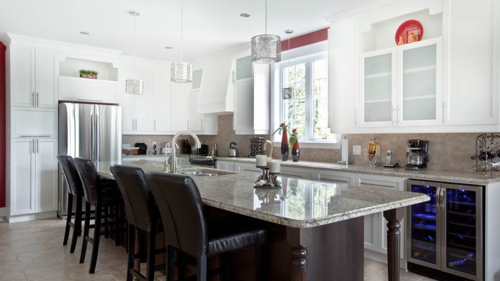 Armoire de cuisine sur mesure Armoire Unick Québec